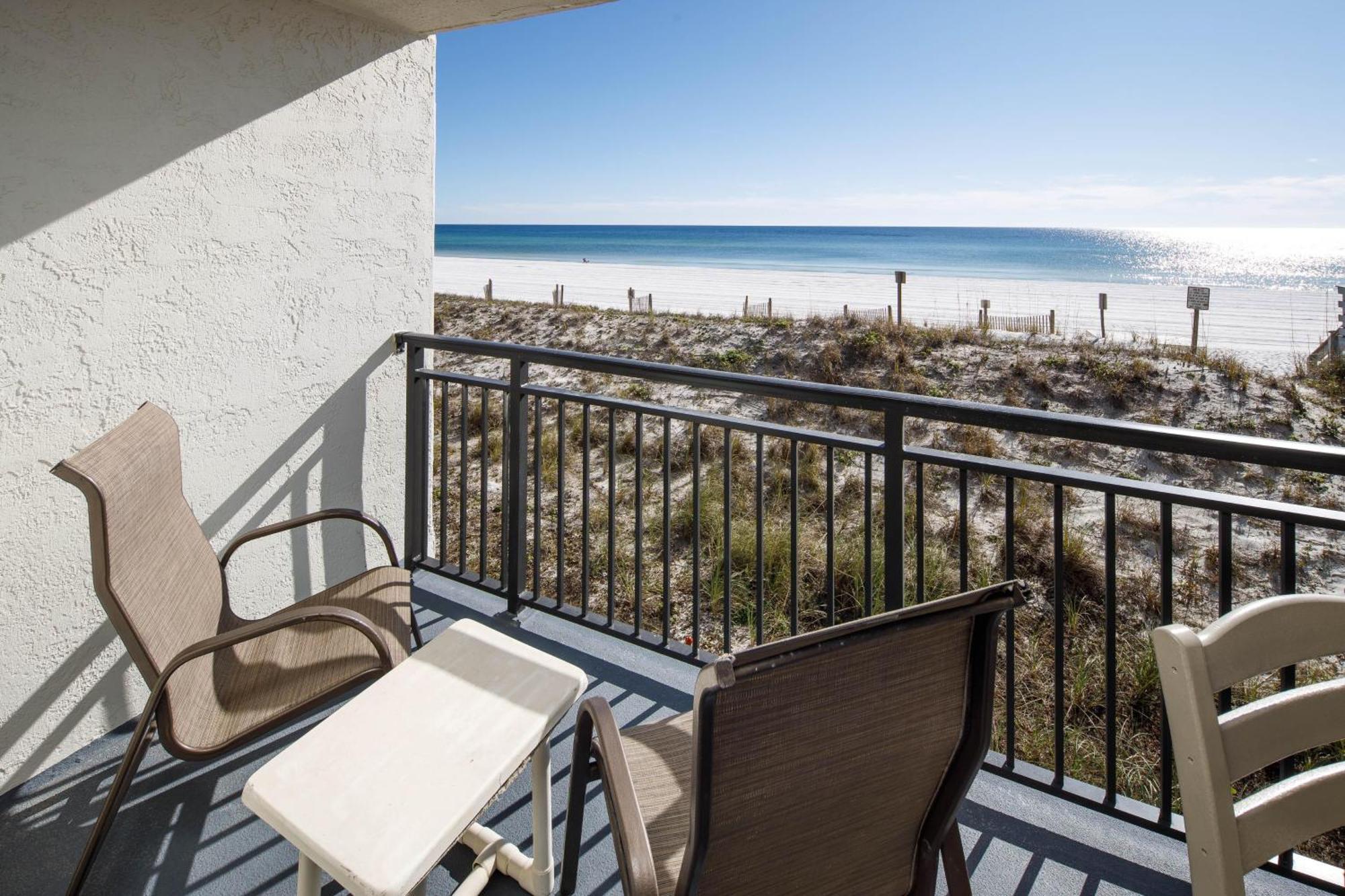 Nautilus 1201 - Gulf Front 2 Bedroom Huge Wrap Around Balcony 2Nd Floor! 沃尔顿堡滩 外观 照片