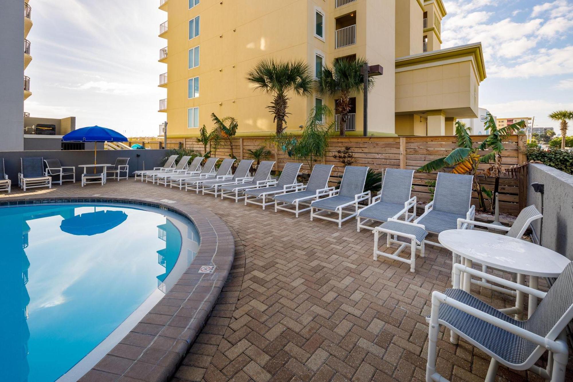 Nautilus 1201 - Gulf Front 2 Bedroom Huge Wrap Around Balcony 2Nd Floor! 沃尔顿堡滩 外观 照片