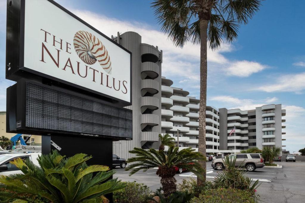 Nautilus 1201 - Gulf Front 2 Bedroom Huge Wrap Around Balcony 2Nd Floor! 沃尔顿堡滩 外观 照片